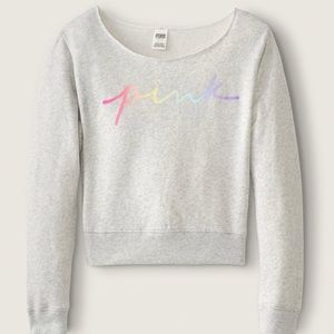 PINK
EVERYDAY LOUNGE OFF THE SHOULDER SWEATSHIRT